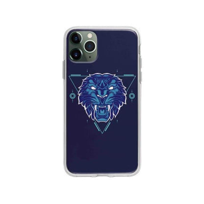 Coque Pour iPhone 11 Pro Max Tigre Géométrique - Coque Wiqeo 10€-15€, Estelle Adam, Illustration, iPhone 11 Pro Max, Motif Wiqeo, Déstockeur de Coques Pour iPhone