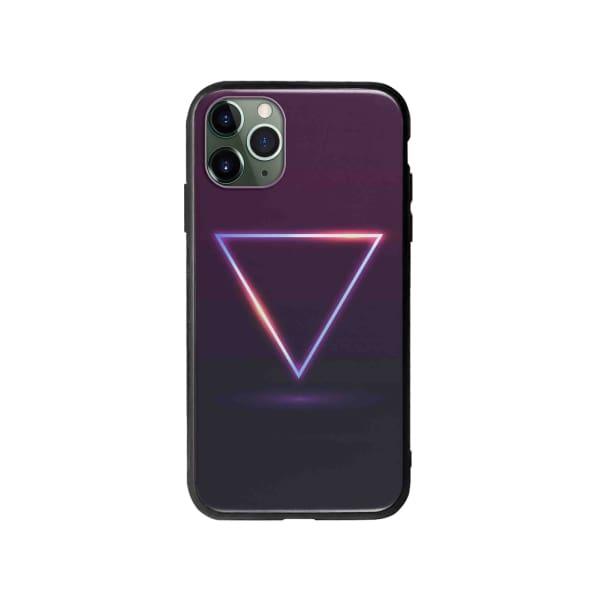 Coque Pour iPhone 11 Pro Max Triangle Néon - Coque Wiqeo 10€-15€, Estelle Adam, Illustration, iPhone 11 Pro Max, Motif Wiqeo, Déstockeur de Coques Pour iPhone