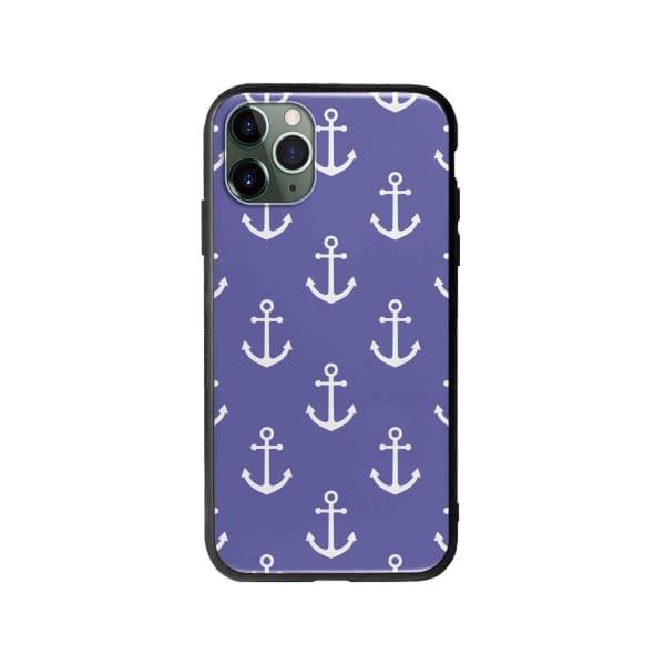 Coque Pour iPhone 11 Pro Motif Ancres - Coque Wiqeo 10€-15€, Estelle Adam, iPhone 11 Pro, Motif Wiqeo, Déstockeur de Coques Pour iPhone