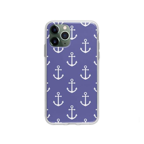 Coque Pour iPhone 11 Pro Motif Ancres - Coque Wiqeo 10€-15€, Estelle Adam, iPhone 11 Pro, Motif Wiqeo, Déstockeur de Coques Pour iPhone