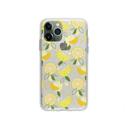 Coque Pour iPhone 11 Pro Motif Citron - Coque Wiqeo 10€-15€, Estelle Adam, Illustration, iPhone 11 Pro, Motif Wiqeo, Déstockeur de Coques Pour iPhone