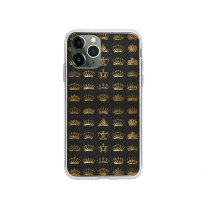 Coque Pour iPhone 11 Pro Motif Couronnes - Coque Wiqeo 10€-15€, Estelle Adam, iPhone 11 Pro, Motif Wiqeo, Déstockeur de Coques Pour iPhone