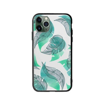 Coque Pour iPhone 11 Pro Motif Feuilles - Coque Wiqeo 10€-15€, Estelle Adam, Feuilles, iPhone 11 Pro, Motif Wiqeo, Déstockeur de Coques Pour iPhone