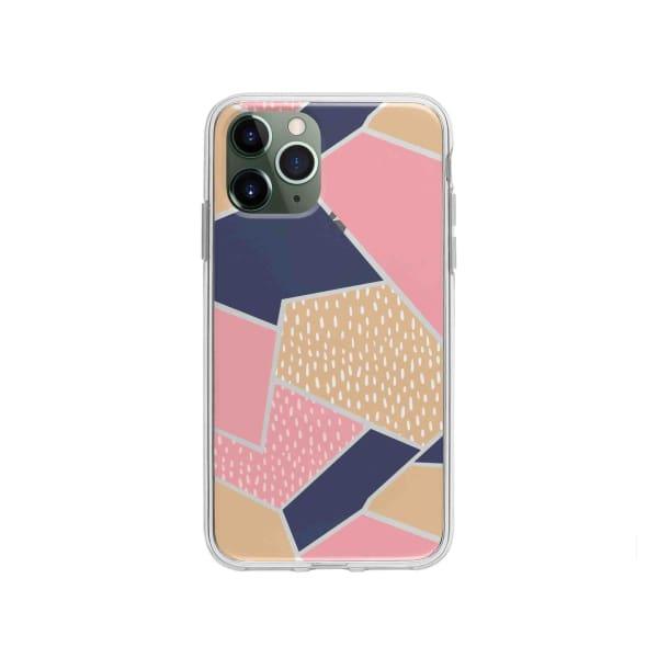 Coque Pour iPhone 11 Pro Motif Géométrique - Coque Wiqeo 10€-15€, Estelle Adam, iPhone 11 Pro, Motif Wiqeo, Déstockeur de Coques Pour iPhone