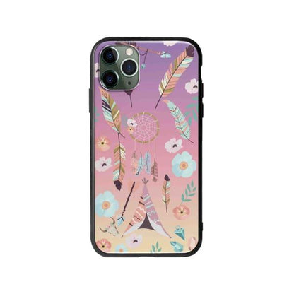 Coque Pour iPhone 11 Pro Ornements Boho - Coque Wiqeo 10€-15€, Estelle Adam, Illustration, iPhone 11 Pro Wiqeo, Déstockeur de Coques Pour iPhone