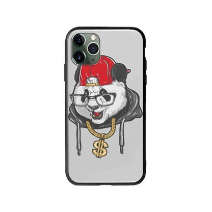 Coque Pour iPhone 11 Pro Panda Hiphop - Coque Wiqeo 10€-15€, Animaux, Estelle Adam, Illustration, iPhone 11 Pro Wiqeo, Déstockeur de Coques Pour iPhone