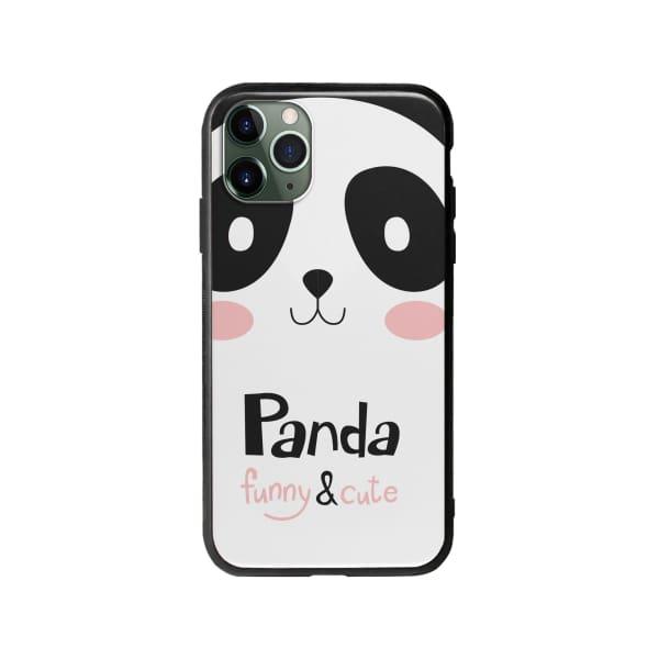 Coque Pour iPhone 11 Pro Panda Mignon - Coque Wiqeo 10€-15€, Animaux, Géraud Fournier, iPhone 11 Pro, Mignon Wiqeo, Déstockeur de Coques Pour iPhone