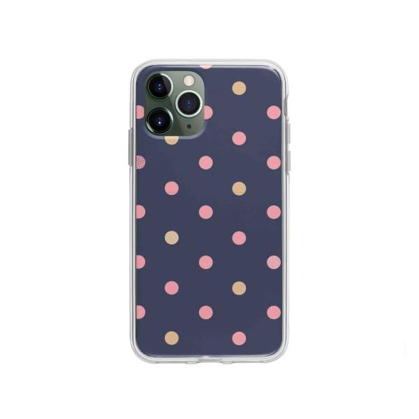 Coque Pour iPhone 11 Pro Point de Vague - Coque Wiqeo 10€-15€, Estelle Adam, iPhone 11 Pro, Motif Wiqeo, Déstockeur de Coques Pour iPhone