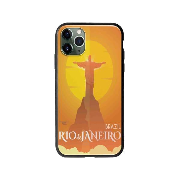 Coque Pour iPhone 11 Pro Rio de Janeiro - Coque Wiqeo 10€-15€, Estelle Adam, Illustration, iPhone 11 Pro, Voyage Wiqeo, Déstockeur de Coques Pour iPhone