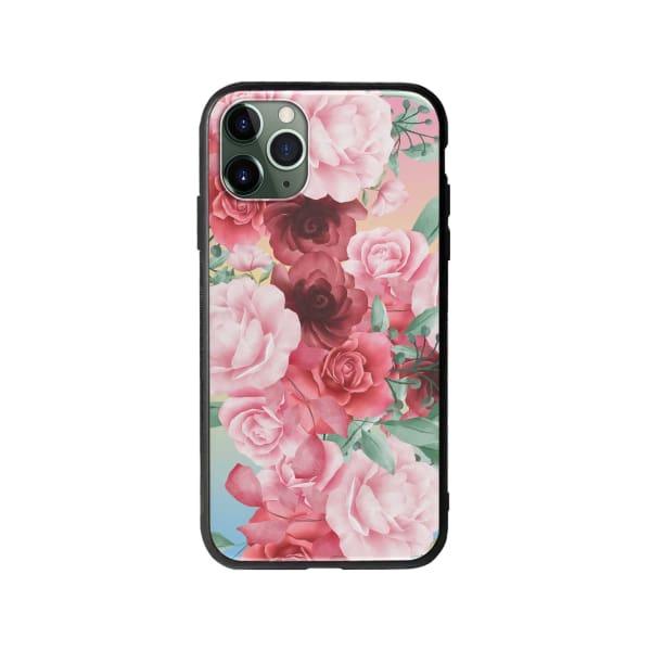 Coque Pour iPhone 11 Pro Roses Fleuries - Coque Wiqeo 10€-15€, Albert Dupont, Fleur, iPhone 11 Pro Wiqeo, Déstockeur de Coques Pour iPhone