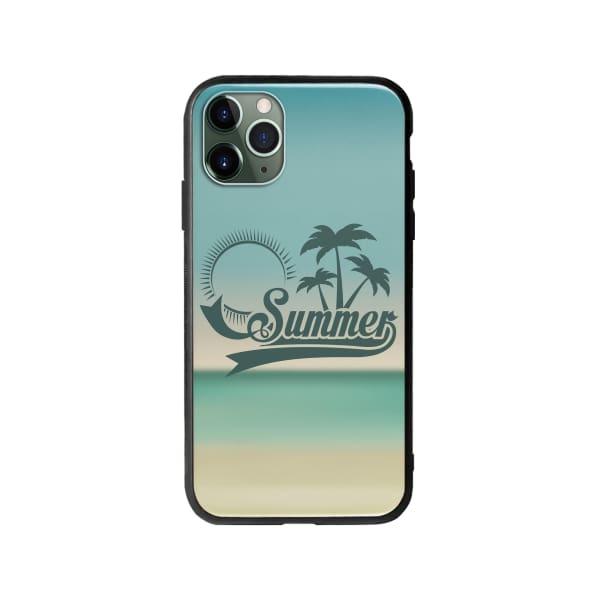 Coque Pour iPhone 11 Pro Summer - Coque Wiqeo 10€-15€, Estelle Adam, iPhone 11 Pro, Motif Wiqeo, Déstockeur de Coques Pour iPhone