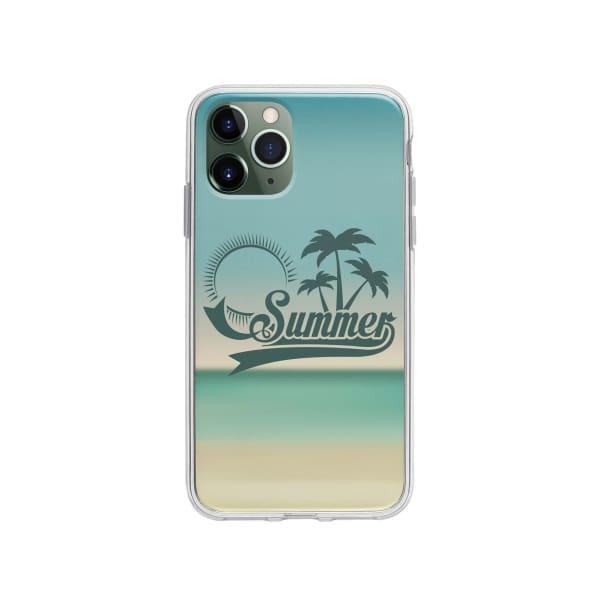 Coque Pour iPhone 11 Pro Summer - Coque Wiqeo 10€-15€, Estelle Adam, iPhone 11 Pro, Motif Wiqeo, Déstockeur de Coques Pour iPhone