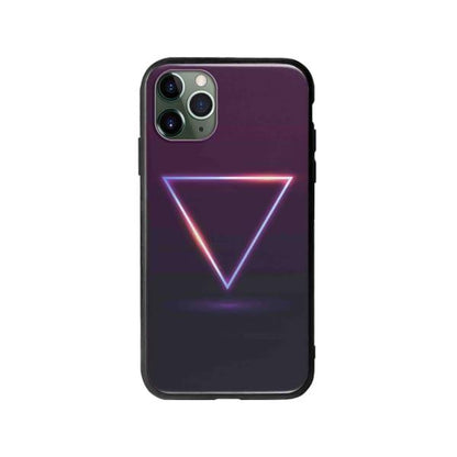 Coque Pour iPhone 11 Pro Triangle Néon - Coque Wiqeo 10€-15€, Estelle Adam, Illustration, iPhone 11 Pro, Motif Wiqeo, Déstockeur de Coques Pour iPhone