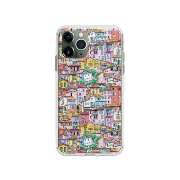 Coque Pour iPhone 11 Pro Ville - Coque Wiqeo 10€-15€, Estelle Adam, Illustration, iPhone 11 Pro Wiqeo, Déstockeur de Coques Pour iPhone