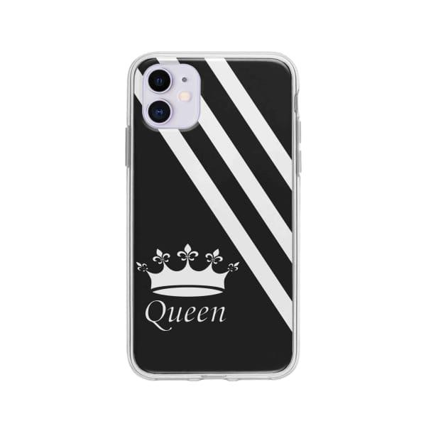 Coque Pour iPhone 11 Queen - Coque Wiqeo 10€-15€, Estelle Adam, iPhone 11, Motif Wiqeo, Déstockeur de Coques Pour iPhone