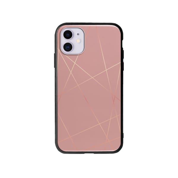 Coque Pour iPhone 11 Rose Hollywood - Coque Wiqeo 10€-15€, Estelle Adam, iPhone 11, Motif Wiqeo, Déstockeur de Coques Pour iPhone