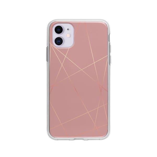 Coque Pour iPhone 11 Rose Hollywood - Coque Wiqeo 10€-15€, Estelle Adam, iPhone 11, Motif Wiqeo, Déstockeur de Coques Pour iPhone