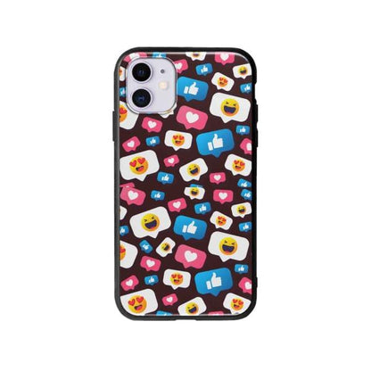 Coque Pour iPhone 11 Smileys - Coque Wiqeo 10€-15€, Géraud Fournier, iPhone 11, Mignon, Motif Wiqeo, Déstockeur de Coques Pour iPhone