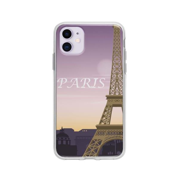 Coque Pour iPhone 11 Tour Eiffel - Coque Wiqeo 10€-15€, iPhone 11, Robert Guillory, Voyage Wiqeo, Déstockeur de Coques Pour iPhone