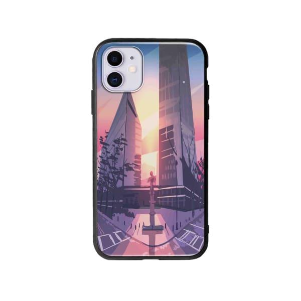 Coque Pour iPhone 11 Vue Graphique - Coque Wiqeo 10€-15€, Estelle Adam, Illustration, iPhone 11, Voyage Wiqeo, Déstockeur de Coques Pour iPhone