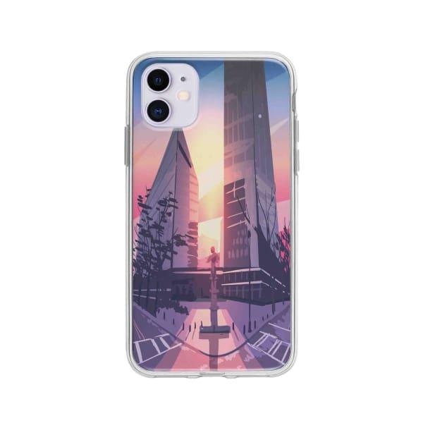 Coque Pour iPhone 11 Vue Graphique - Coque Wiqeo 10€-15€, Estelle Adam, Illustration, iPhone 11, Voyage Wiqeo, Déstockeur de Coques Pour iPhone