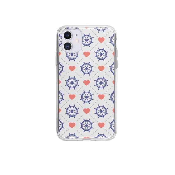 Coque Pour iPhone 12 Barres et Cœurs - Coque Wiqeo 10€-15€, Cœurs, Estelle Adam, iPhone 12, Motif Wiqeo, Déstockeur de Coques Pour iPhone