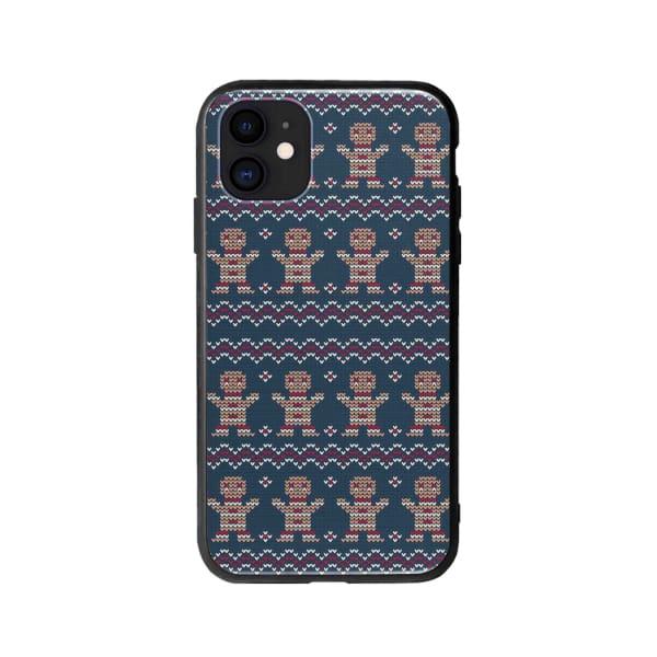 Coque Pour iPhone 12 Biscuit de Noël Tricoté - Coque Wiqeo 10€-15€, Estelle Adam, iPhone 12, Motif, Noël Wiqeo, Déstockeur de Coques Pour iPhone