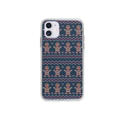 Coque Pour iPhone 12 Biscuit de Noël Tricoté - Coque Wiqeo 10€-15€, Estelle Adam, iPhone 12, Motif, Noël Wiqeo, Déstockeur de Coques Pour iPhone