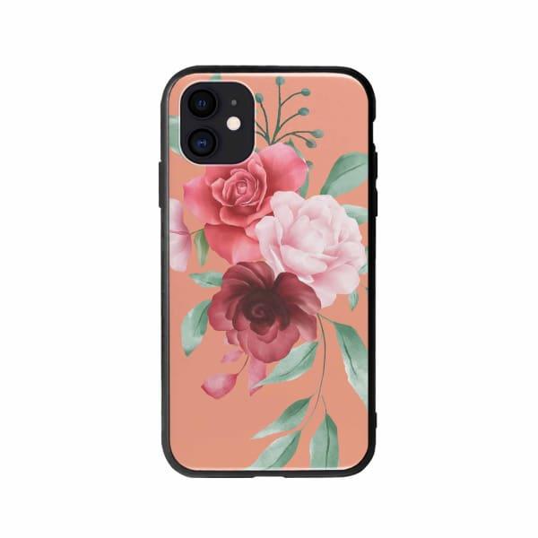 Coque Pour iPhone 12 Composition Florale - Coque Wiqeo 10€-15€, Albert Dupont, Fleur, iPhone 12 Wiqeo, Déstockeur de Coques Pour iPhone