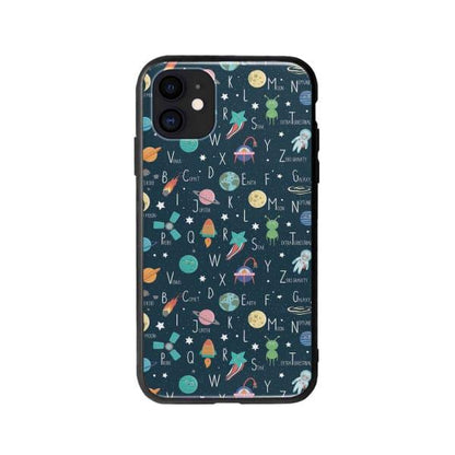 Coque Pour iPhone 12 Espace Alphabet - Coque Wiqeo 10€-15€, Estelle Adam, Illustration, iPhone 12, Motif Wiqeo, Déstockeur de Coques Pour iPhone