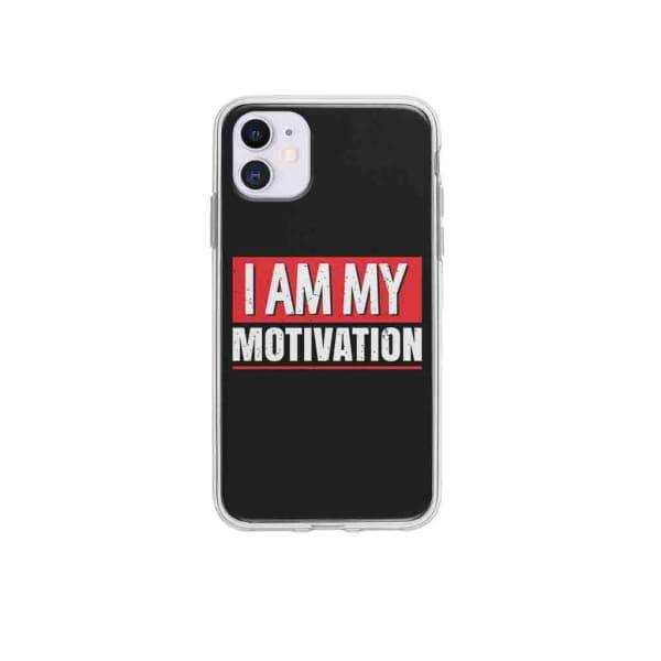 Coque Pour iPhone 12 "I Am My Motivation" - Coque Wiqeo 10€-15€, Estelle Adam, Illustration, iPhone 12 Wiqeo, Déstockeur de Coques Pour iPhone