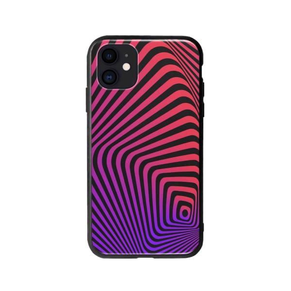 Coque Pour iPhone 12 Illusion Entortillée - Coque Wiqeo 10€-15€, Estelle Adam, iPhone 12, Motif Wiqeo, Déstockeur de Coques Pour iPhone