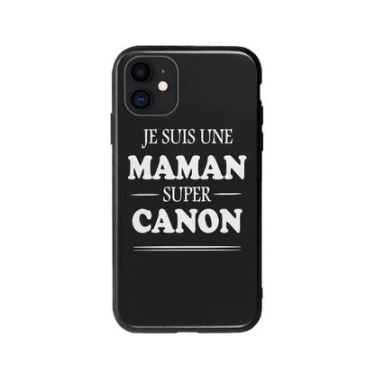 Coque Pour iPhone 12 "Maman Canon" - Coque Wiqeo 10€-15€, Géraud Fournier, iPhone 12, Mignon Wiqeo, Déstockeur de Coques Pour iPhone