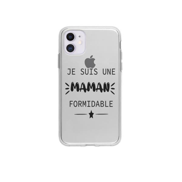 Coque Pour iPhone 12 "Maman Formidable" - Coque Wiqeo 10€-15€, Géraud Fournier, iPhone 12, Mignon Wiqeo, Déstockeur de Coques Pour iPhone