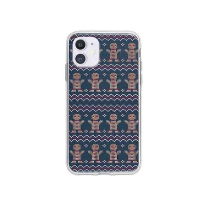 Coque Pour iPhone 12 Max Biscuit de Noël Tricoté - Coque Wiqeo 10€-15€, Estelle Adam, iPhone 12 Max, Motif, Noël Wiqeo, Déstockeur de Coques Pour iPhone