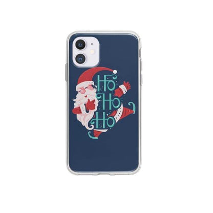 Coque Pour iPhone 12 Max Ho Ho Ho Père Noël - Coque Wiqeo 10€-15€, Estelle Adam, iPhone 12 Max, Motif, Noël Wiqeo, Déstockeur de Coques Pour iPhone