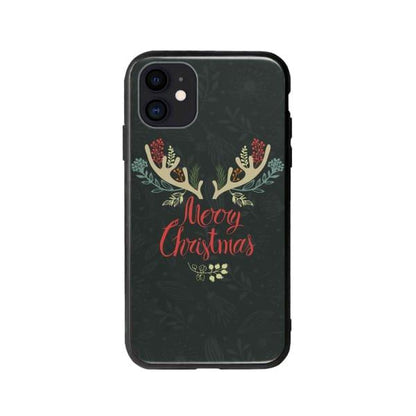 Coque Pour iPhone 12 "Merry Christmas" - Coque Wiqeo 10€-15€, Estelle Adam, Illustration, iPhone 12 Wiqeo, Déstockeur de Coques Pour iPhone