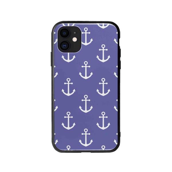 Coque Pour iPhone 12 Motif Ancres - Coque Wiqeo 10€-15€, Estelle Adam, iPhone 12, Motif Wiqeo, Déstockeur de Coques Pour iPhone