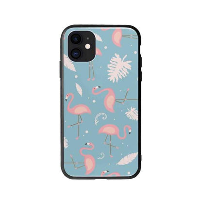 Coque Pour iPhone 12 Motif Flamant Rose - Coque Wiqeo 10€-15€, Estelle Adam, Feuilles, iPhone 12, Motif Wiqeo, Déstockeur de Coques Pour iPhone