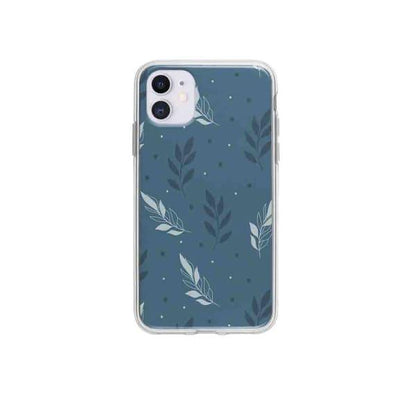 Coque Pour iPhone 12 Motif Floral - Coque Wiqeo 10€-15€, Estelle Adam, Feuilles, iPhone 12, Motif Wiqeo, Déstockeur de Coques Pour iPhone