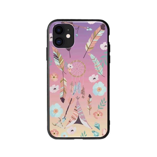 Coque Pour iPhone 12 Ornements Boho - Coque Wiqeo 10€-15€, Estelle Adam, Illustration, iPhone 12 Wiqeo, Déstockeur de Coques Pour iPhone