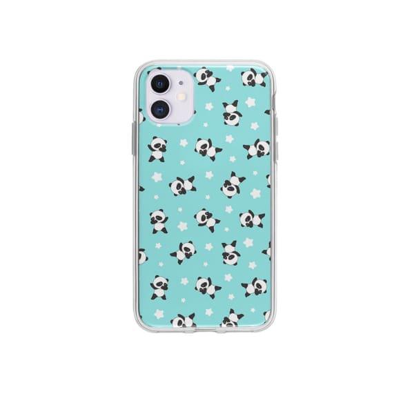 Coque Pour iPhone 12 Panda Dab - Coque Wiqeo 10€-15€, Animaux, Estelle Adam, iPhone 12, Motif Wiqeo, Déstockeur de Coques Pour iPhone