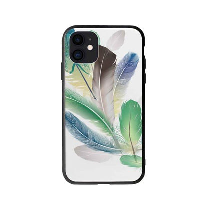 Coque Pour iPhone 12 Plumes - Coque Wiqeo 10€-15€, Estelle Adam, Illustration, iPhone 12 Wiqeo, Déstockeur de Coques Pour iPhone