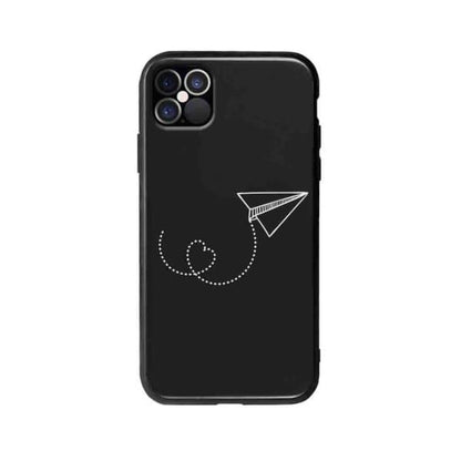 Coque Pour iPhone 12 Pro Avion en Papier - Coque Wiqeo 10€-15€, Estelle Adam, Illustration, iPhone 12 Pro Wiqeo, Déstockeur de Coques Pour iPhone