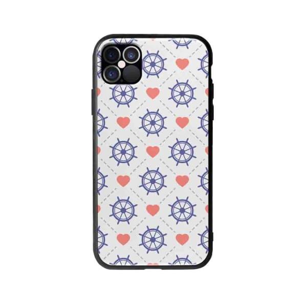 Coque Pour iPhone 12 Pro Barres et Cœurs - Coque Wiqeo 10€-15€, Cœurs, Estelle Adam, iPhone 12 Pro, Motif Wiqeo, Déstockeur de Coques Pour iPhone