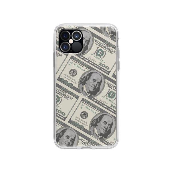 Coque Pour iPhone 12 Pro Billets Dollars - Coque Wiqeo 10€-15€, Estelle Adam, Illustration, iPhone 12 Pro Wiqeo, Déstockeur de Coques Pour iPhone