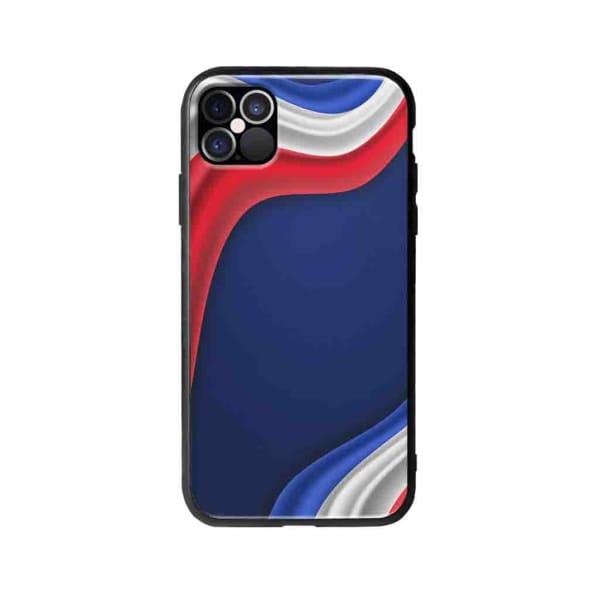 Coque Pour iPhone 12 Pro Drapeau Français - Coque Wiqeo 10€-15€, Drapeau, Estelle Adam, Illustration, iPhone 12 Pro Wiqeo, Déstockeur de Coques Pour iPhone