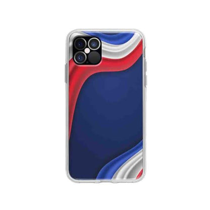 Coque Pour iPhone 12 Pro Drapeau Français - Coque Wiqeo 10€-15€, Drapeau, Estelle Adam, Illustration, iPhone 12 Pro Wiqeo, Déstockeur de Coques Pour iPhone