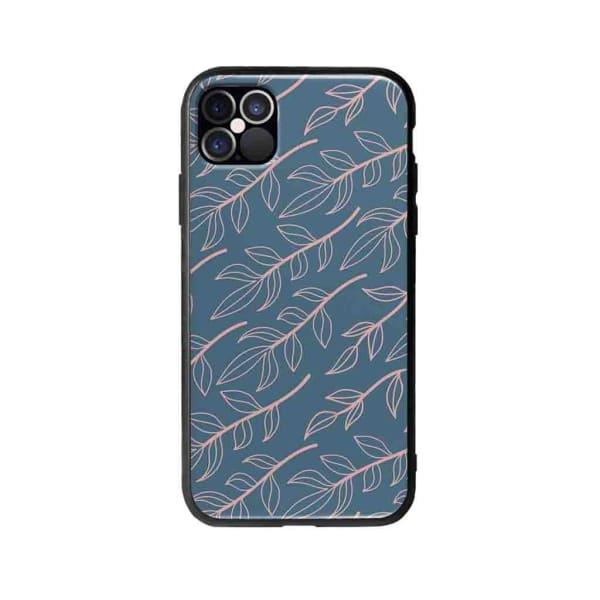 Coque Pour iPhone 12 Pro Feuillage - Coque Wiqeo 10€-15€, Estelle Adam, Feuilles, iPhone 12 Pro, Motif Wiqeo, Déstockeur de Coques Pour iPhone