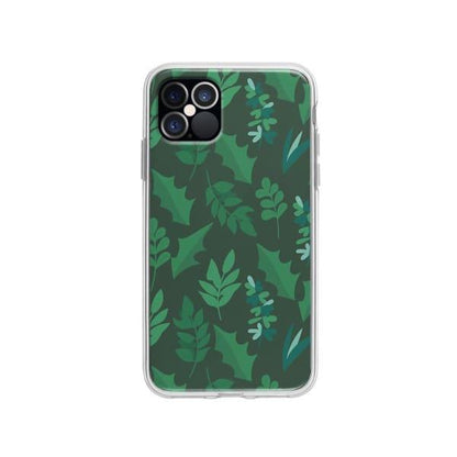 Coque Pour iPhone 12 Pro Feuilles d'hiver - Coque Wiqeo 10€-15€, Estelle Adam, Feuilles, iPhone 12 Pro, Motif Wiqeo, Déstockeur de Coques Pour iPhone